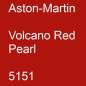 Preview: Aston-Martin, Volcano Red Pearl, 5151.